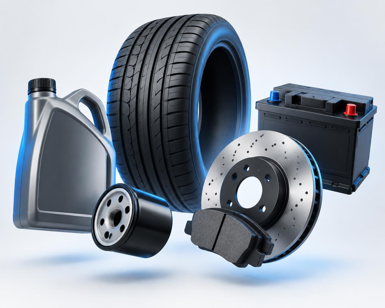 Produtos automotivos em destaque